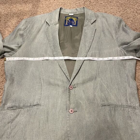 đ„Winston WoodsâSportsâCoatâLargeâGreenish/Gray - Picture 7 of 9